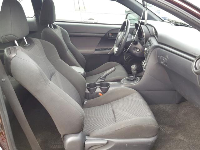 JTKJF5C72C3036860 - 2012 TOYOTA SCION TC Tünd qırmızı foto 5