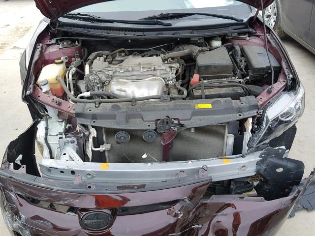 JTKJF5C72C3036860 - 2012 TOYOTA SCION TC Tünd qırmızı foto 7