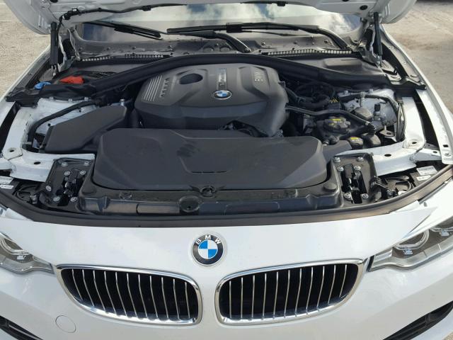 WBA4F7C56HG438344 - 2017 BMW 430I GRAN WHITE photo 7