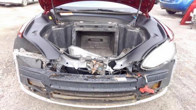 5YJSA1DP1CFS00975 - 2012 TESLA MODEL S أحمر صورة 5