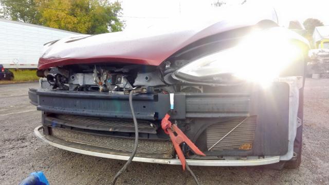 5YJSA1DP1CFS00975 - 2012 TESLA MODEL S أحمر صورة 9