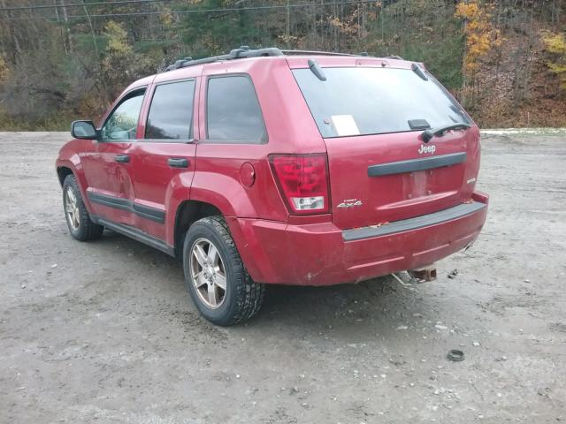 1J4GR48K55C714031 - 2005 JEEP GRAND CHER RED photo 3