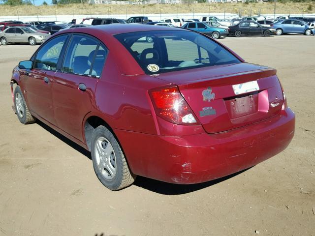 1G8AF52FX4Z229783 - 2004 SATURN ION LEVEL 红色 照片 3