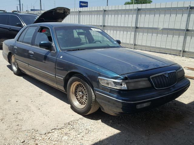 2MELM75W3VX677641 - 1997 MERCURY GRAND MARQ BLUE photo 1