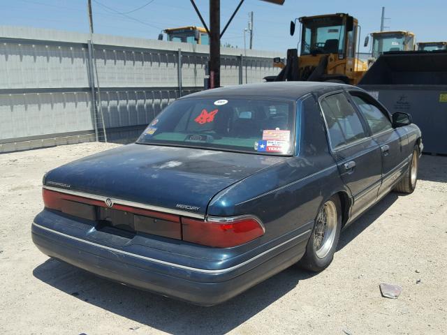 2MELM75W3VX677641 - 1997 MERCURY GRAND MARQ BLUE photo 4