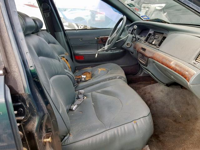 2MELM75W3VX677641 - 1997 MERCURY GRAND MARQ BLUE photo 5