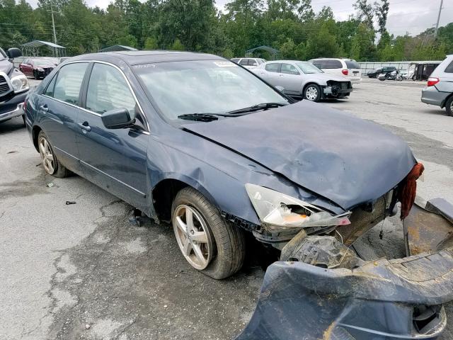 1HGCM55835A109570 - 2005 HONDA ACCORD EX GRAY photo 1