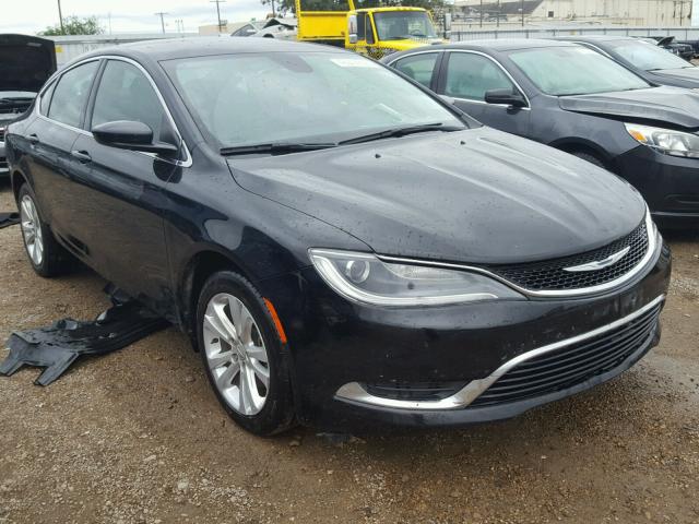 1C3CCCAB8FN611478 - 2015 CHRYSLER 200 LIMITE BLACK photo 1