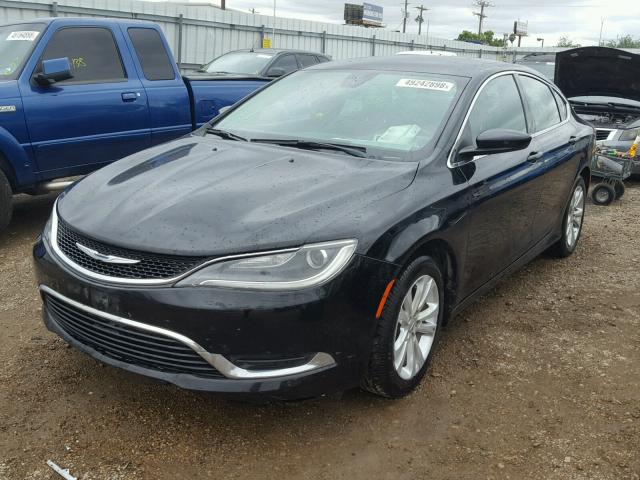 1C3CCCAB8FN611478 - 2015 CHRYSLER 200 LIMITE BLACK photo 2