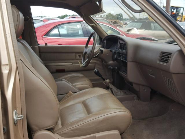 JT3VN39W0R0155553 - 1994 TOYOTA 4RUNNER VN GOLD photo 5