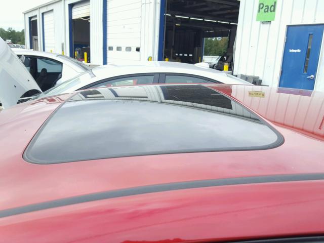 5NPE34AF0HH506627 - 2017 HYUNDAI SONATA SPO RED photo 9