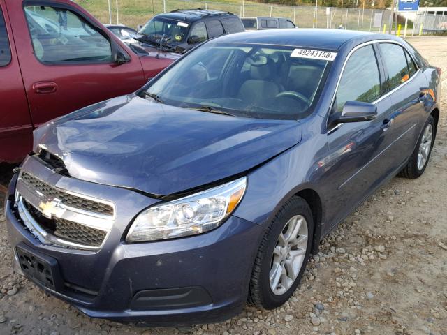1G11C5SA0DF144237 - 2013 CHEVROLET MALIBU 1LT BLUE photo 2