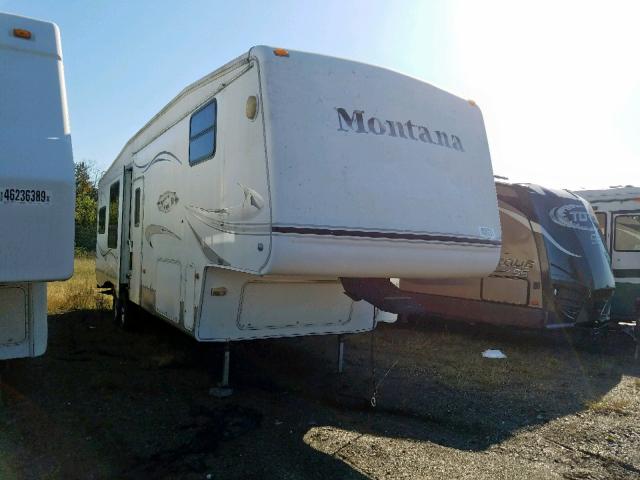 4YDF336287M731657 - 2007 MONT 5TH WHEEL WHITE photo 1