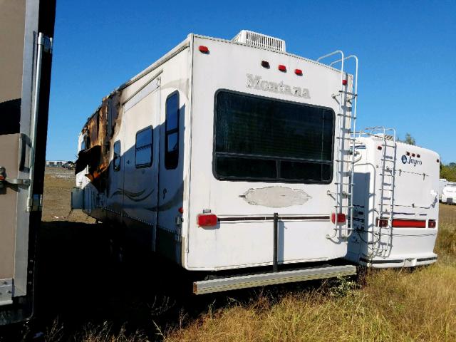 4YDF336287M731657 - 2007 MONT 5TH WHEEL WHITE photo 3