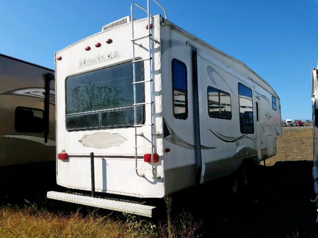 4YDF336287M731657 - 2007 MONT 5TH WHEEL WHITE photo 4