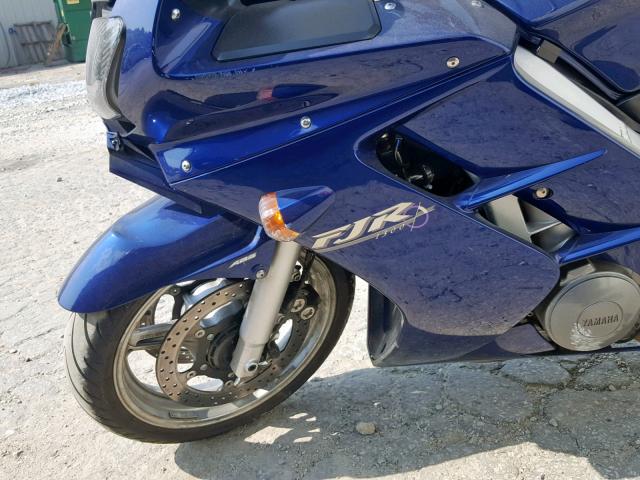 JYARP09E25A001424 - 2005 YAMAHA FJR1300 A BLUE photo 9