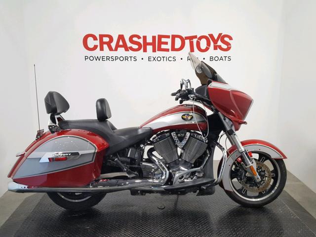 5VPDW36N9C3004623 - 2012 VICTORY MOTORCYCLES CROSS COUN RED photo 1