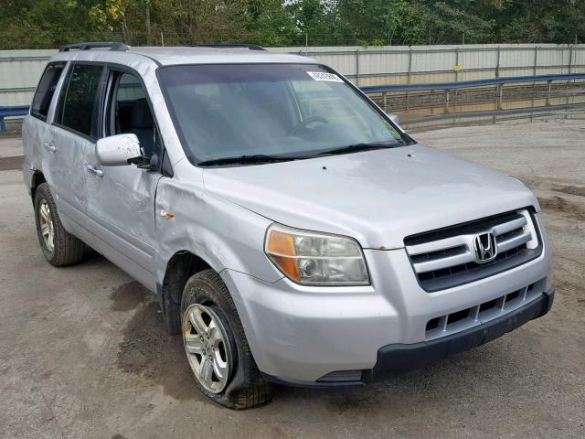 5FNYF18288B036187 - 2008 HONDA PILOT VP SILVER photo 1