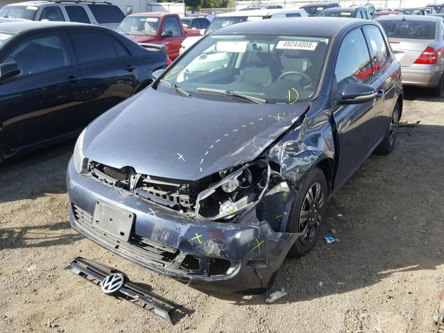 WVWAB7AJ0CW330172 - 2012 VOLKSWAGEN GOLF 石墨色 照片 2