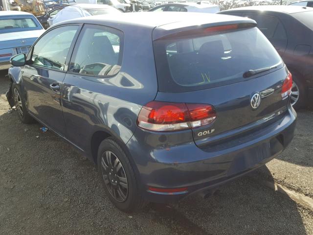 WVWAB7AJ0CW330172 - 2012 VOLKSWAGEN GOLF 石墨色 照片 3