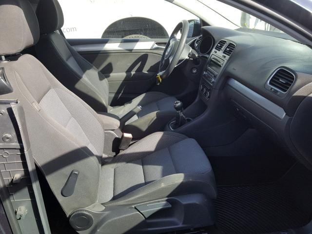 WVWAB7AJ0CW330172 - 2012 VOLKSWAGEN GOLF 石墨色 照片 5