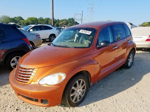 3A4FY58B97T594178 - 2007 CHRYSLER PT CRUISER ORANGE photo 2