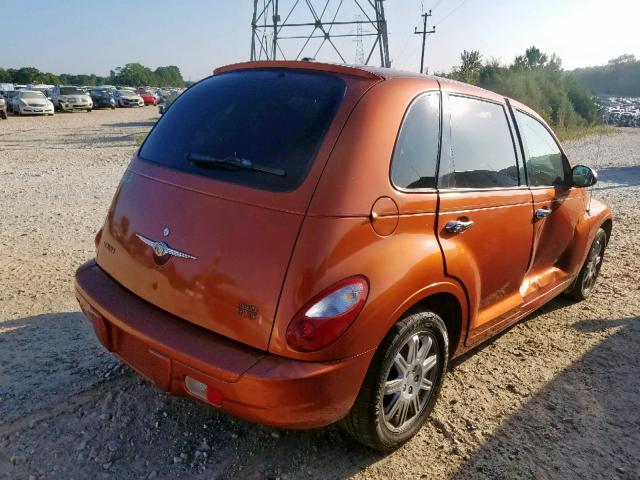 3A4FY58B97T594178 - 2007 CHRYSLER PT CRUISER ORANGE photo 4