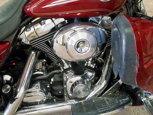 1HD1FCW105Y656792 - 2005 HARLEY-DAVIDSON FLHTCUI MAROON photo 7