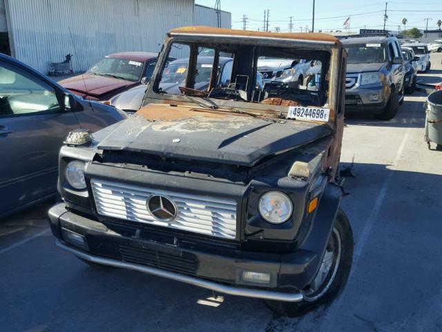 WDCYR71E35X158501 - 2005 MERCEDES-BENZ G 55 AMG BURN photo 10