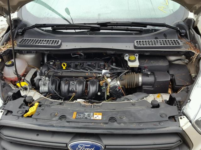 1FMCU0F75HUB74894 - 2017 FORD ESCAPE S GRAY photo 7