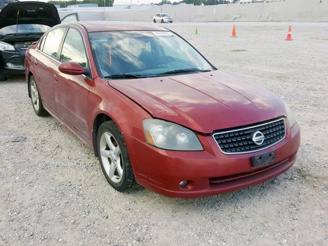 1N4BL11DX6C112535 - 2006 NISSAN ALTIMA SE RED photo 1