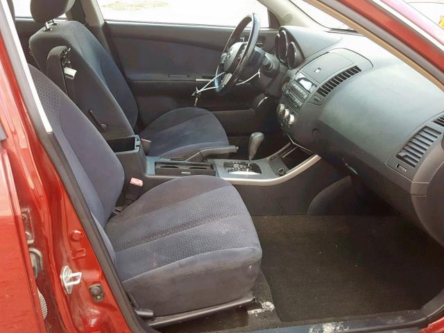 1N4BL11DX6C112535 - 2006 NISSAN ALTIMA SE RED photo 5