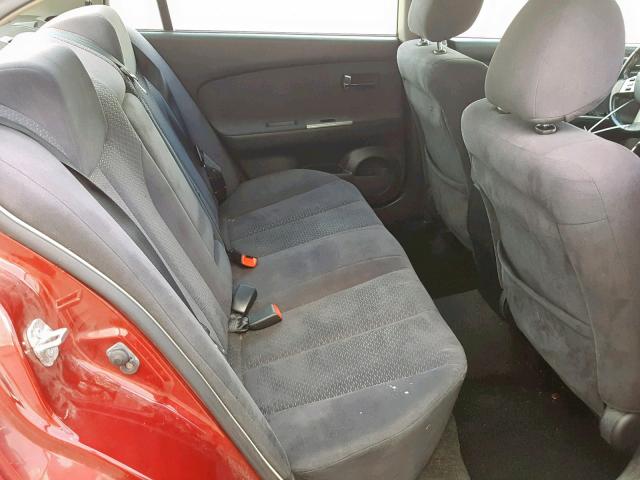 1N4BL11DX6C112535 - 2006 NISSAN ALTIMA SE RED photo 6