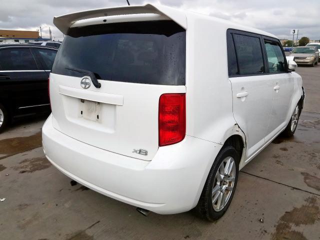 JTLZE4FE9A1110287 - 2010 TOYOTA SCION XB თეთრი ფოტო 4