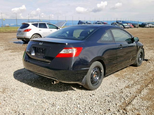 2HGFG11099H004116 - 2009 HONDA CIVIC EXL 黑色 照片 4