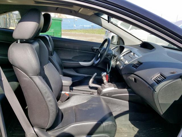2HGFG11099H004116 - 2009 HONDA CIVIC EXL 黑色 照片 5