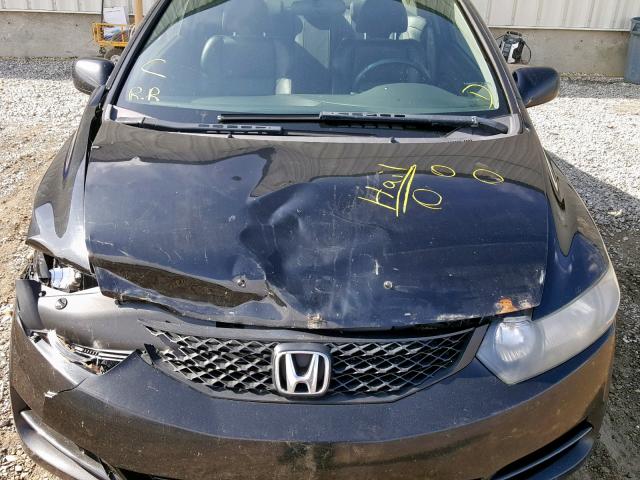 2HGFG11099H004116 - 2009 HONDA CIVIC EXL 黑色 照片 9