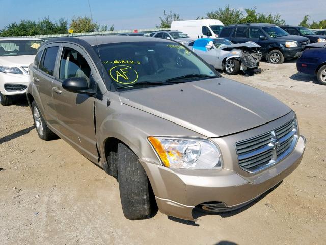 1B3CB4HA3AD618226 - 2010 DODGE CALIBER SX GOLD photo 1