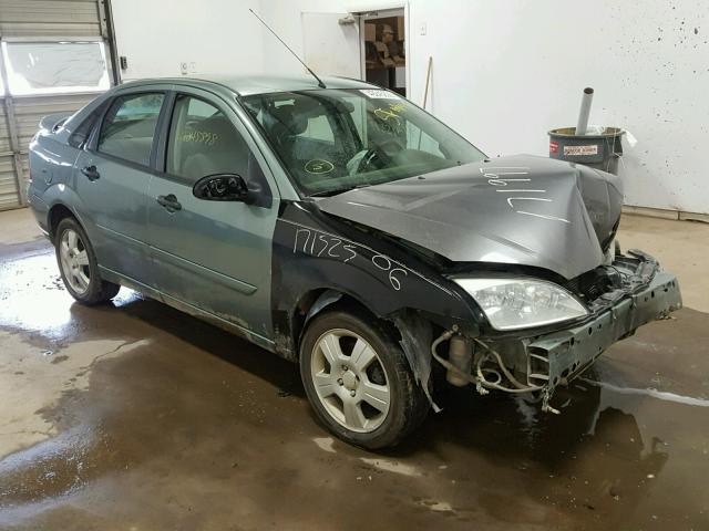 1FAHP34N96W161528 - 2006 FORD FOCUS ZX4 GREEN photo 1