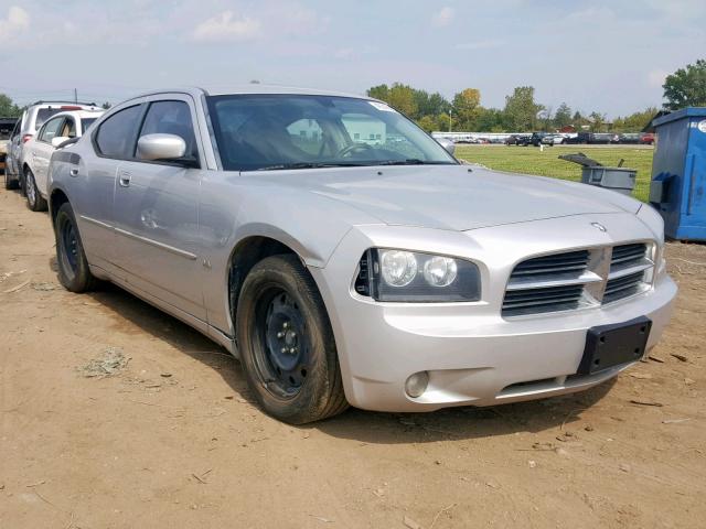 2B3CA3CV9AH196893 - 2010 DODGE CHARGER SX SILVER photo 1