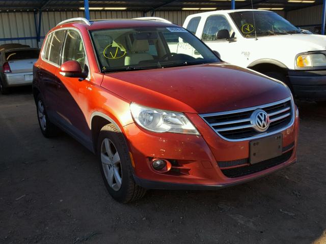 WVGBV7AX4AW002214 - 2010 VOLKSWAGEN TIGUAN SE RED photo 1