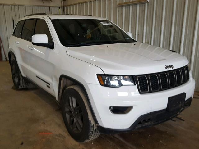 1C4RJEAG2GC352213 - 2016 JEEP GRAND CHER WHITE photo 1