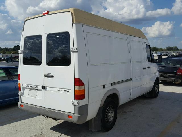 WD2PD644845650222 - 2004 SPRINTER 2500 SPRIN WHITE photo 4