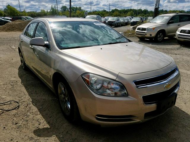 1G1ZC5EB1AF274756 - 2010 CHEVROLET MALIBU 1LT TAN photo 1