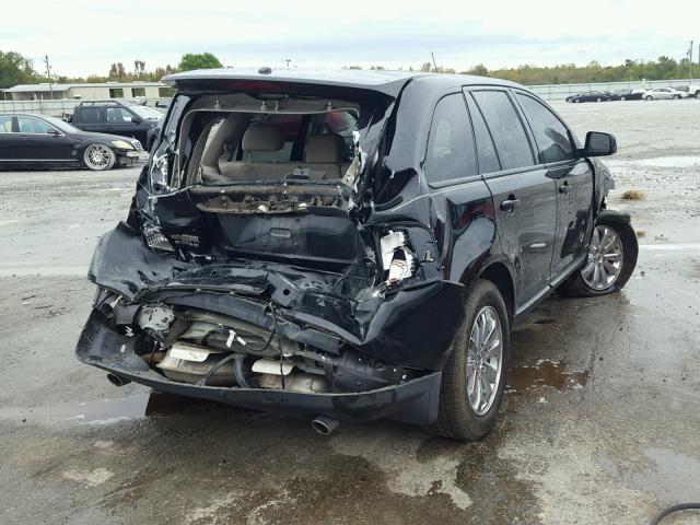 2FMDK38C87BA54307 - 2007 FORD EDGE SEL BLACK photo 3