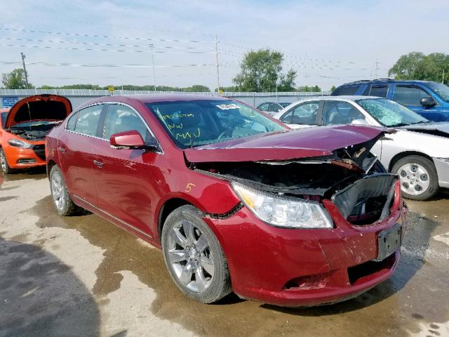 1G4GC5GG4AF257601 - 2010 BUICK LACROSSE C RED photo 1