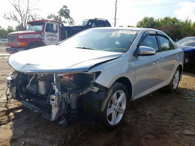 4T1BF1FKXCU202360 - 2012 TOYOTA CAMRY BASE SILVER photo 2