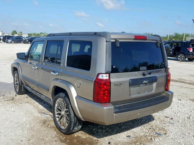 1J8HH48K86C216218 - 2006 JEEP COMMANDER თაფლისფერი ფოტო 3