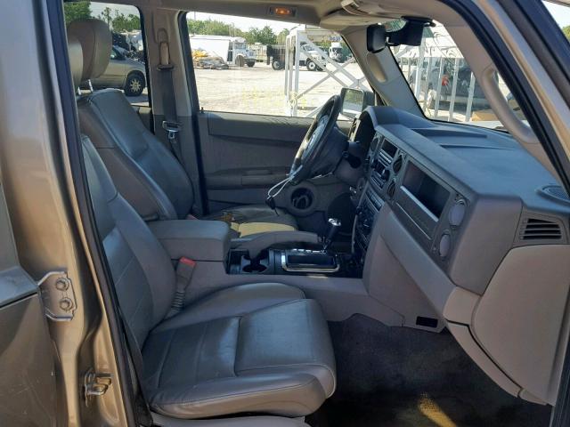1J8HH48K86C216218 - 2006 JEEP COMMANDER თაფლისფერი ფოტო 5