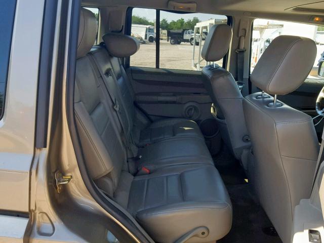 1J8HH48K86C216218 - 2006 JEEP COMMANDER თაფლისფერი ფოტო 6
